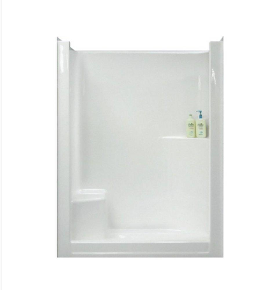 Warm Rain White 60 x 36 x 81 in. Shower Unit 