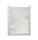 Warm Rain White 60 x 36 x 81 in. Shower Unit 