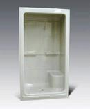 48 x 36 in. Acrylic Shower Unit with Right Seat in White