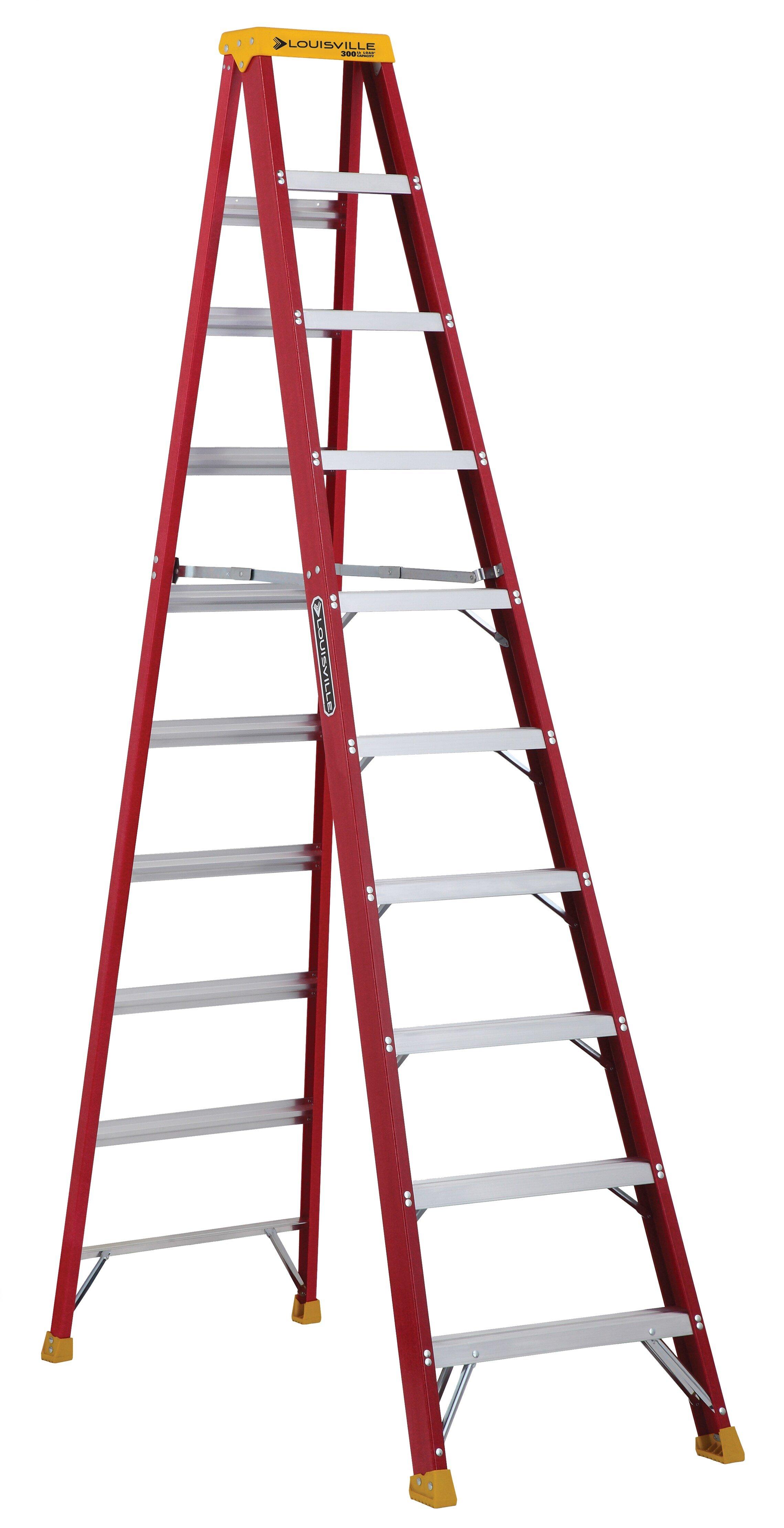 Louisville Ladder Fiberglass 300 lb. Step Ladder 