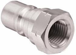 1-1/2 x 3/4 in. Plain End Reducing 316 Stainless Steel Coupling
