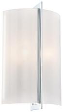 14-1/2 in. 60W 2-Light Wall Sconce in Polished Chrome