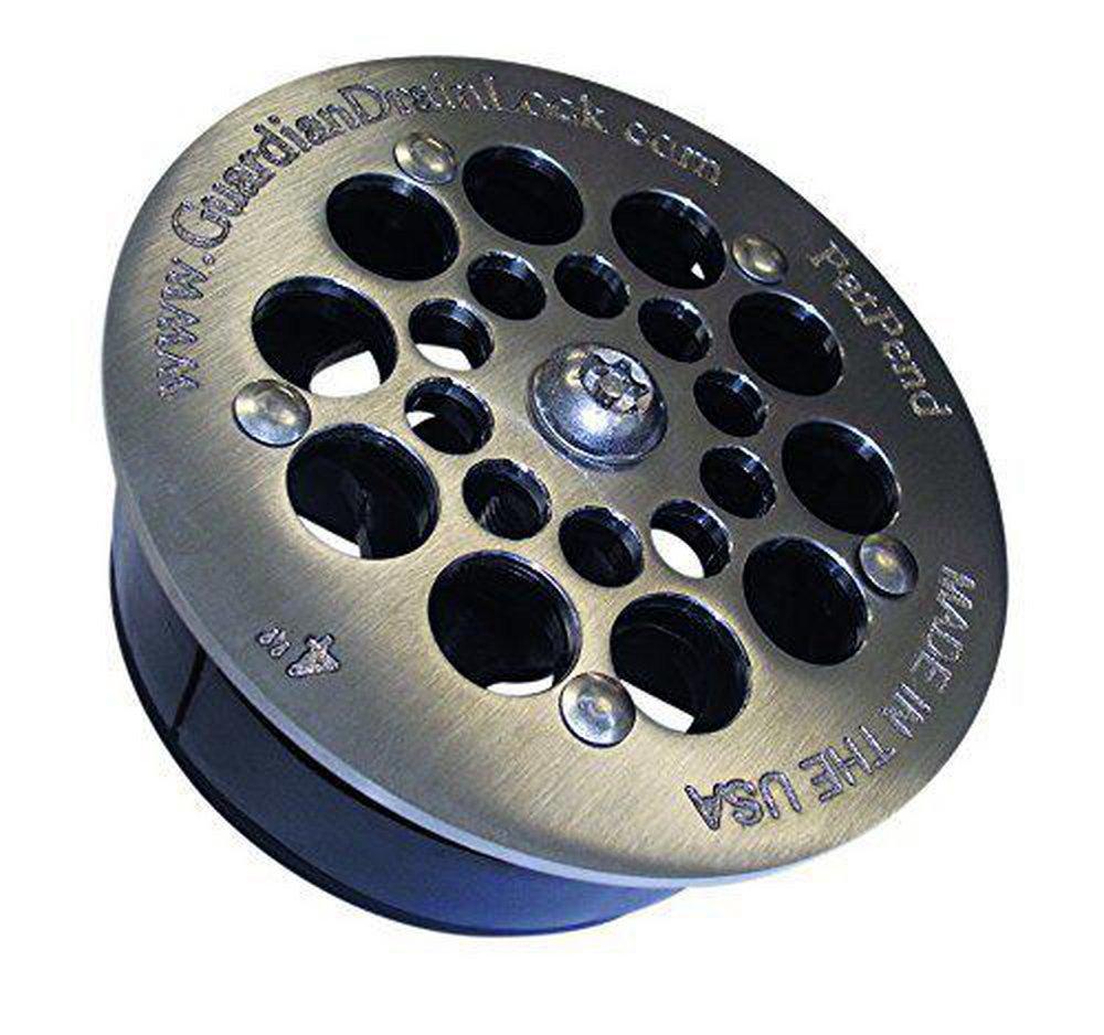 TNT Products 4 in. Plastic and Stainless Steel Drain Lock 
