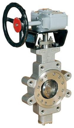 3 in. Stainless Steel RTFE Bare Stem Butterfly Valve