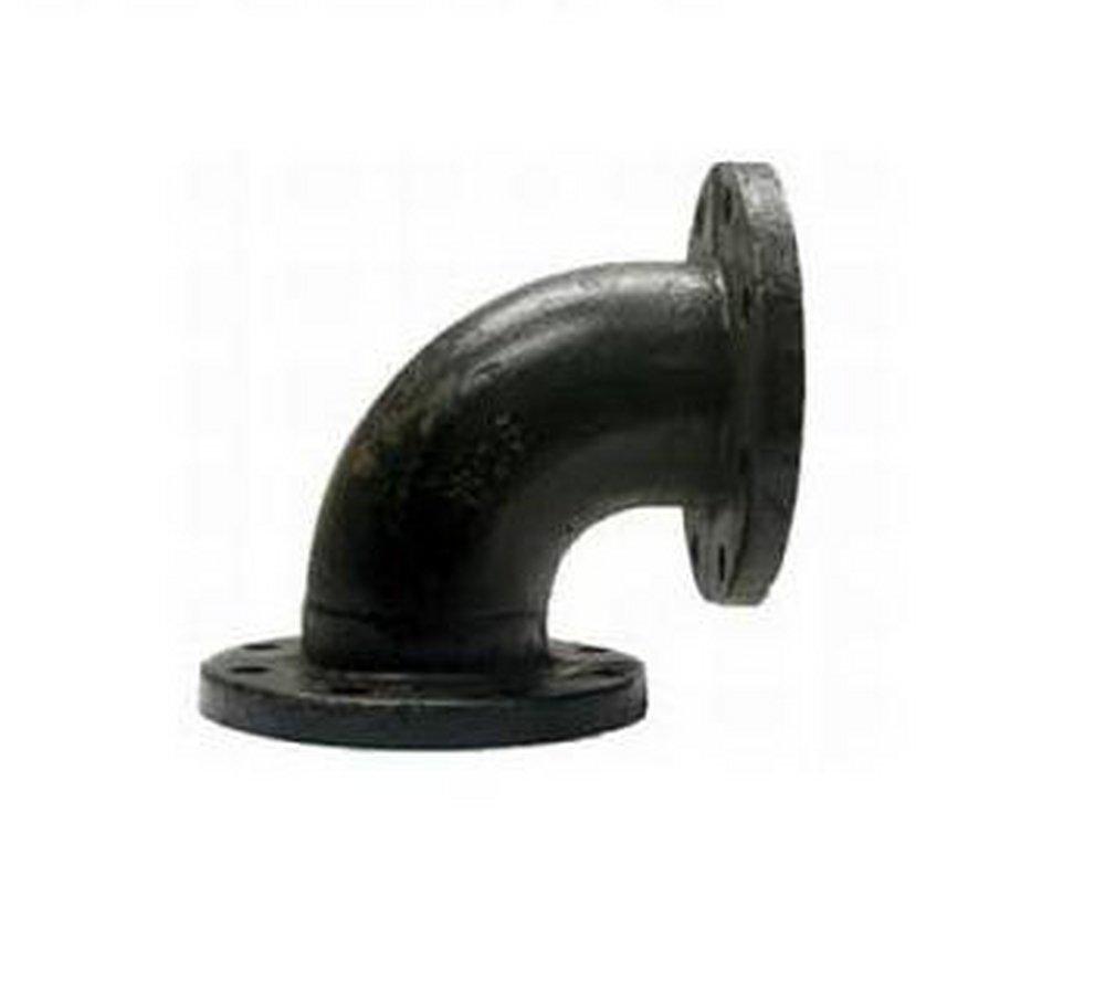 Flanged 125# Reducing Ductile Iron C110 Full Body 90 Degree Bend 