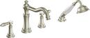 Moen Brushed Nickel Two Handle Roman Tub Faucet Trim Only 