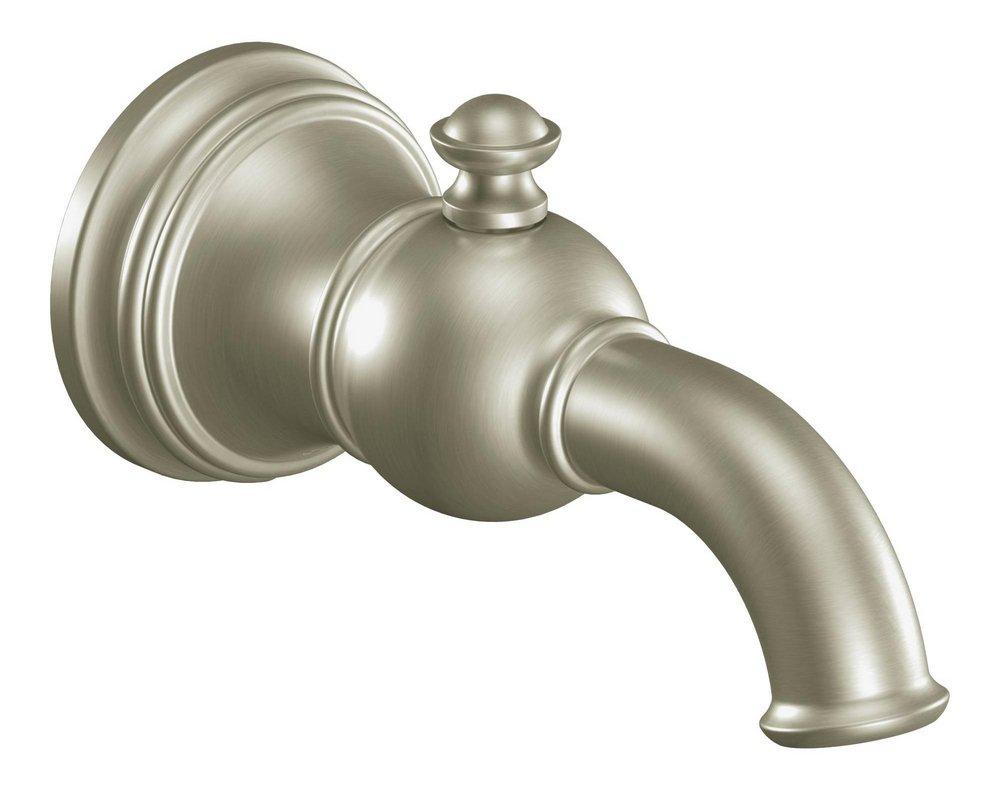 Moen Brushed Nickel 6-3/4 in. Tub Spout 