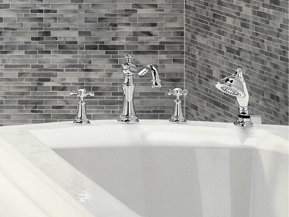 Moen Oil Rubbed Bronze Two Handle Roman Tub Faucet Trim Only 