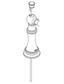 Moen Brushed Nickel *CVR* *WEYMOU WS LIFT R 