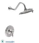 Single Handle Dual Function Shower Faucet in Polished Chrome (Trim Only)