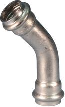 2 in. Press 304L Stainless Steel 45 Degree Elbow