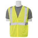 L Size High-Visibility Reusable Mesh Vest in Lime