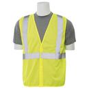 ERB Safety Hi-Viz Lime High-Visibility Resuable Mesh Vest in Lime 