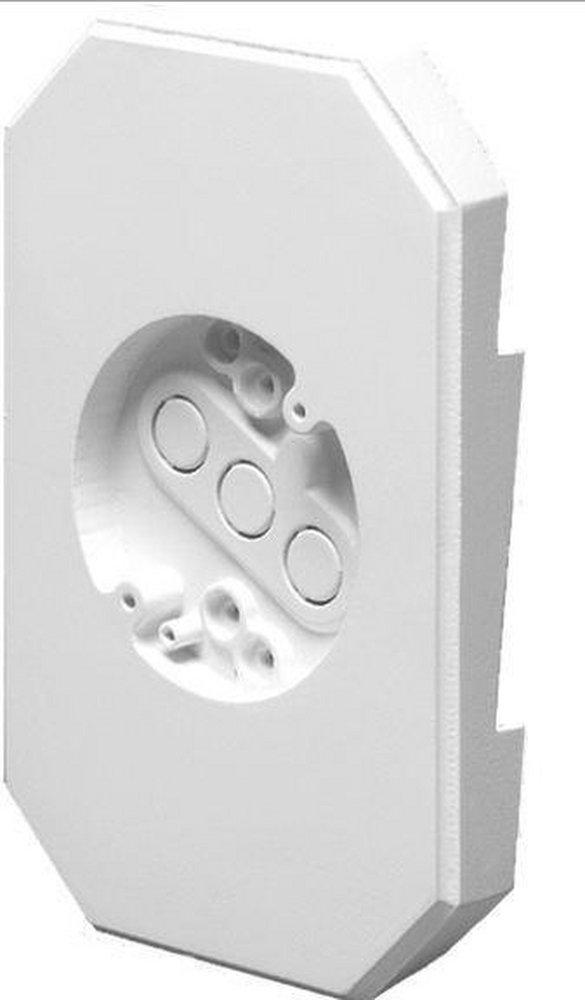 Arlington Industries 1/2 in. Deep Double Lap Siding Mounting Block 