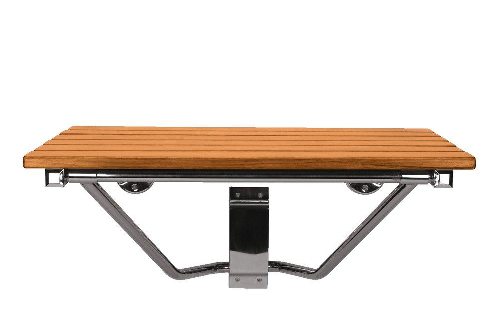 Steamist Polished Chrome Tilt-Up Bath Seat 