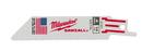 Milwaukee&reg; Silver Iron Reciprocating Saw Blade 5 Pack 