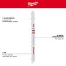 4 6TPI T-SHANK WOOD BI-METAL JIG SAW BLADE 5 PK 