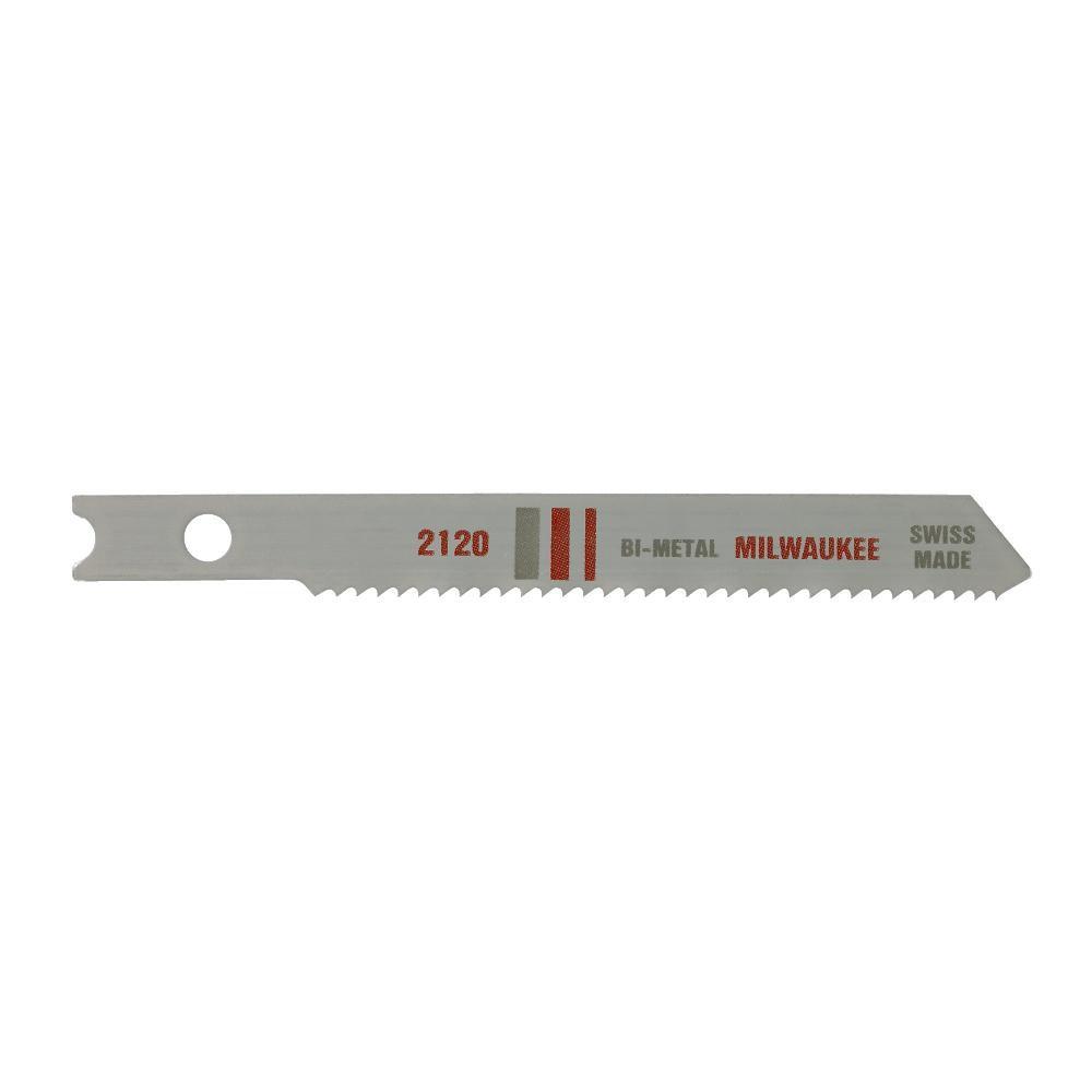 2-3/4 24 TPI BIMETAL JIG SAW BLADE 5 PACK 