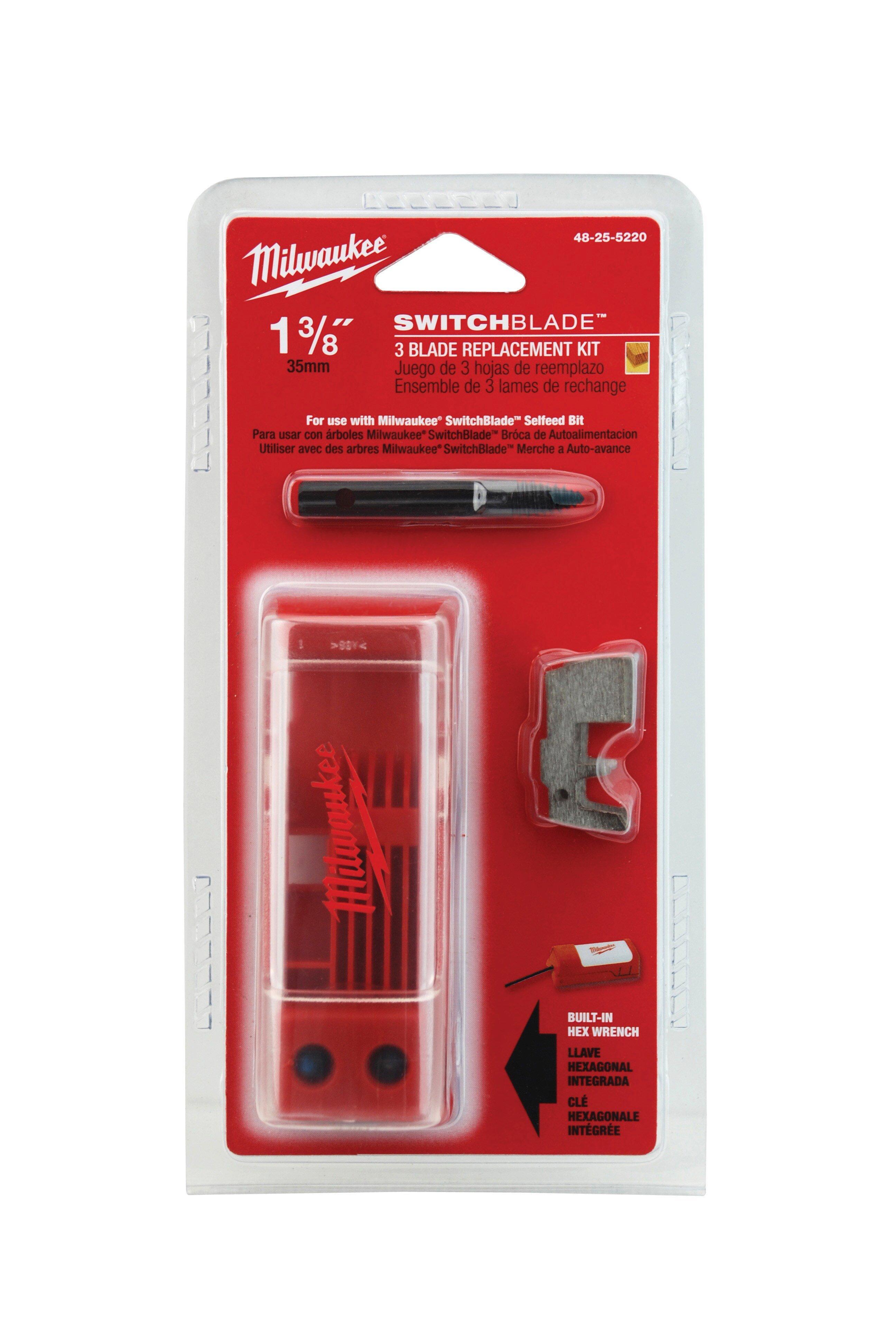 Milwaukee&reg; Red Replacement Blade Kit (3 Piece) (Pack of 3) 