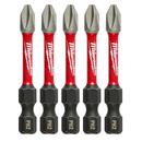 Milwaukee&reg; Silver 1/4 x 1/4 in. Hex Phillips 5 Piece 