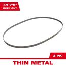 14/18 TPI Standard Deep Cut Portable Band Saw Blade (3-pack) 