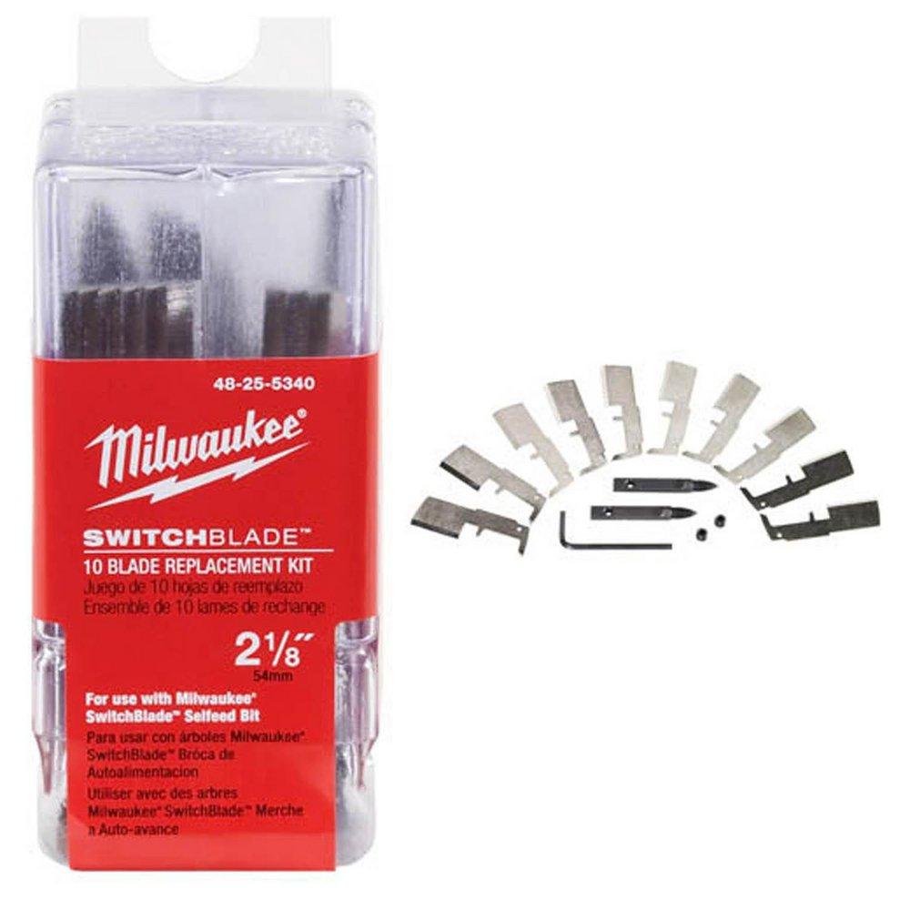 Milwaukee&reg; Red Replacement Blade Set (Pack of 10) 