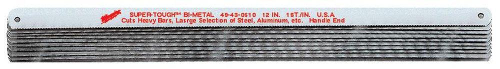 Milwaukee&reg; White 18 TPI Bi-metal Hacksaw Blade (Pack of 10 