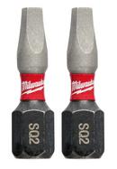 Milwaukee® Silver 1/4 x 1/4 in. Hex Driver 2 Piece 