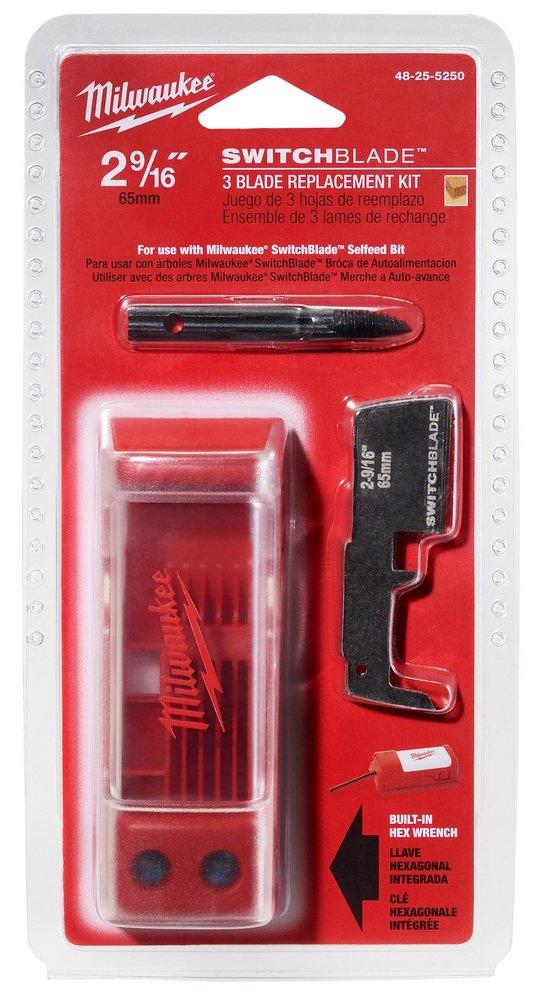 Milwaukee&reg; Red Replacement Blade Kit (3 Piece) (Pack of 3) 