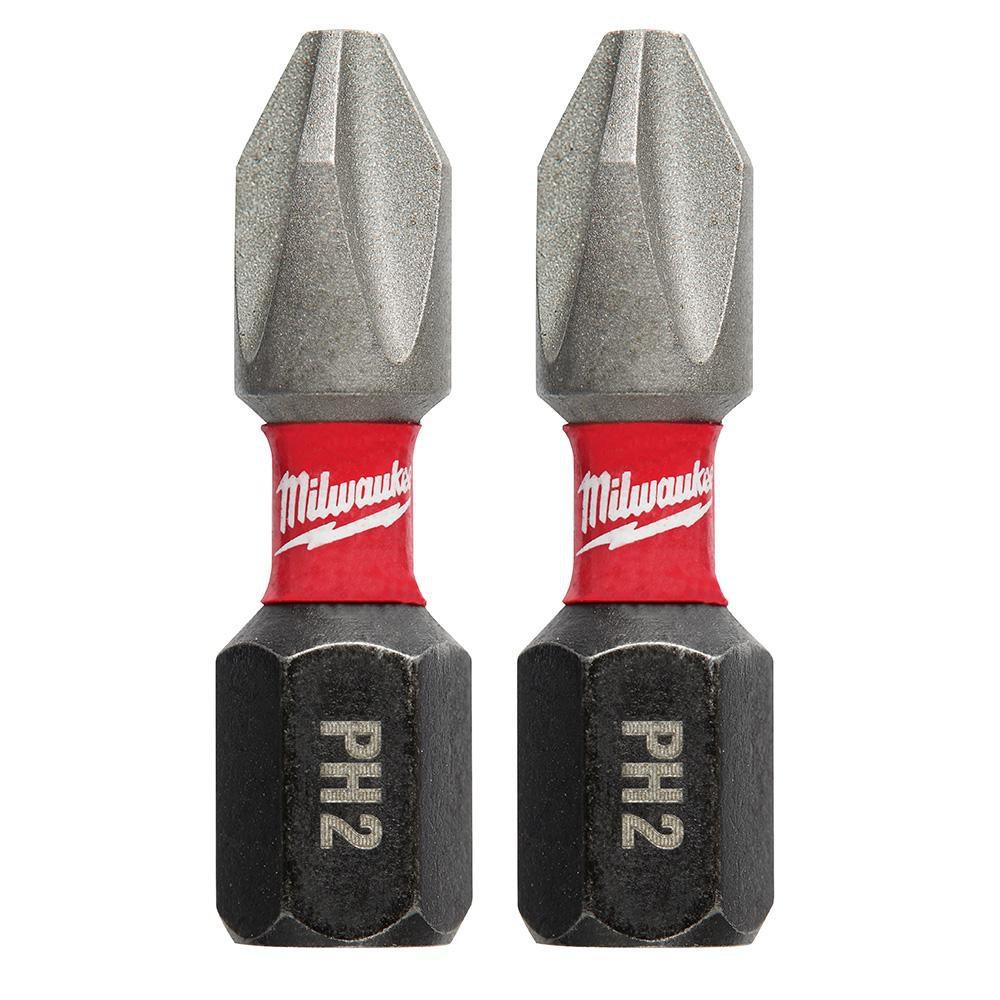 Milwaukee&reg; Silver 1/4 x 1/4 in. Hex Phillips 2 Piece 