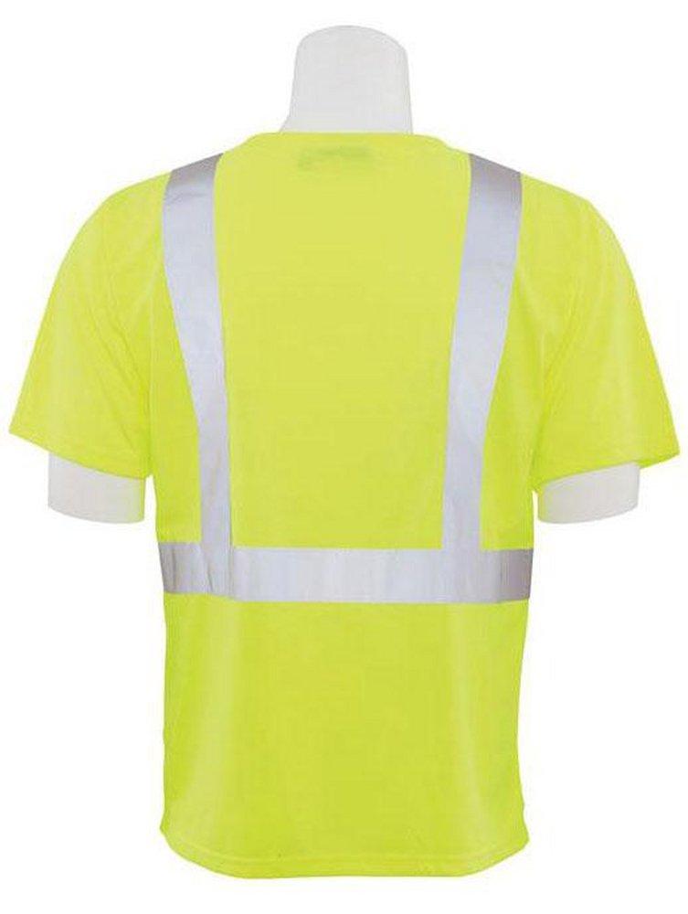 ERB Safety Hi-Viz Lime T-Shirt in Lime 