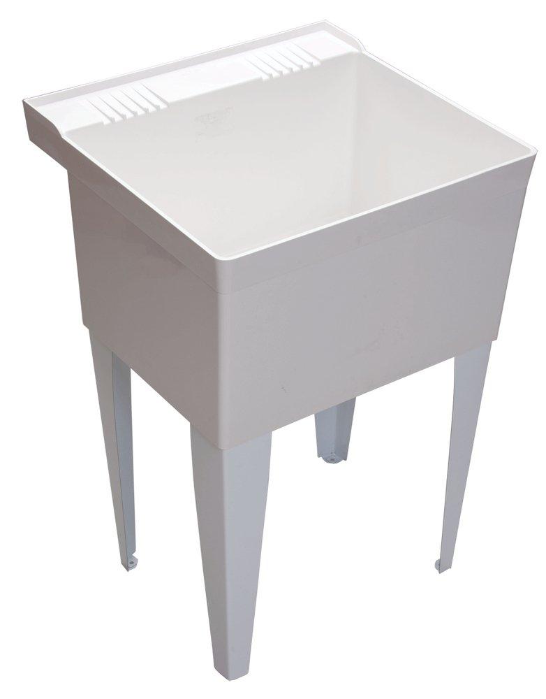 23 x 21-1/2 in. Freestanding Laundry Sink in White (Pack of 84) 