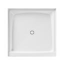 36 in. x 36 in. Shower Base with Center Drain in White