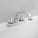 PROFLO&reg; White 22 x 25 in. Drop-In Countertop Laundry Sink 