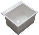 24-1/2 x 22 in. Self-rimming Laundry Sink in White