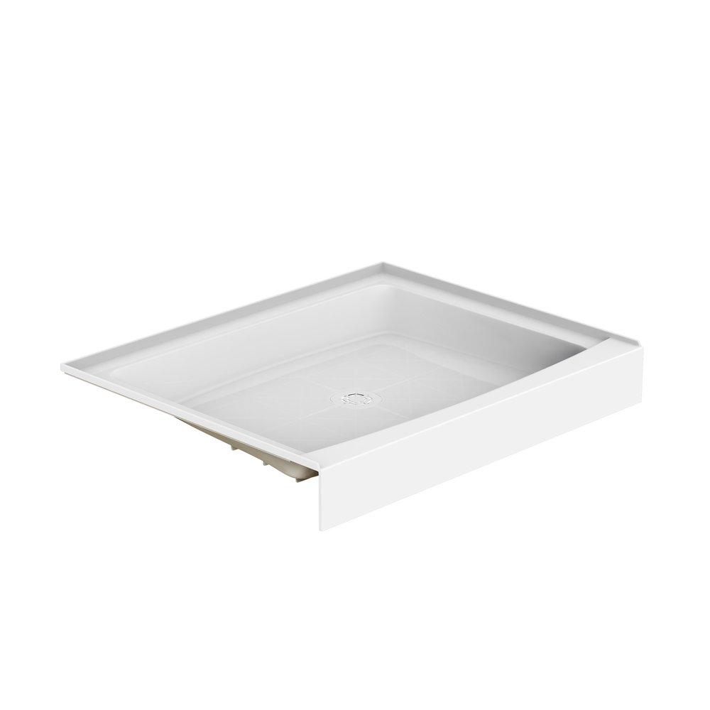 PROFLO&reg; White 34 in. Rectangle Shower Base in White 