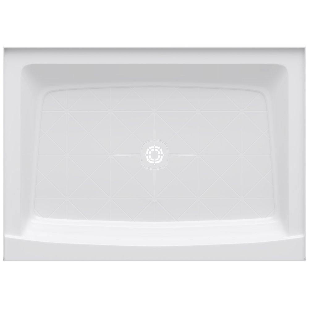 PROFLO&reg; White 34 in. Rectangle Shower Base in White 