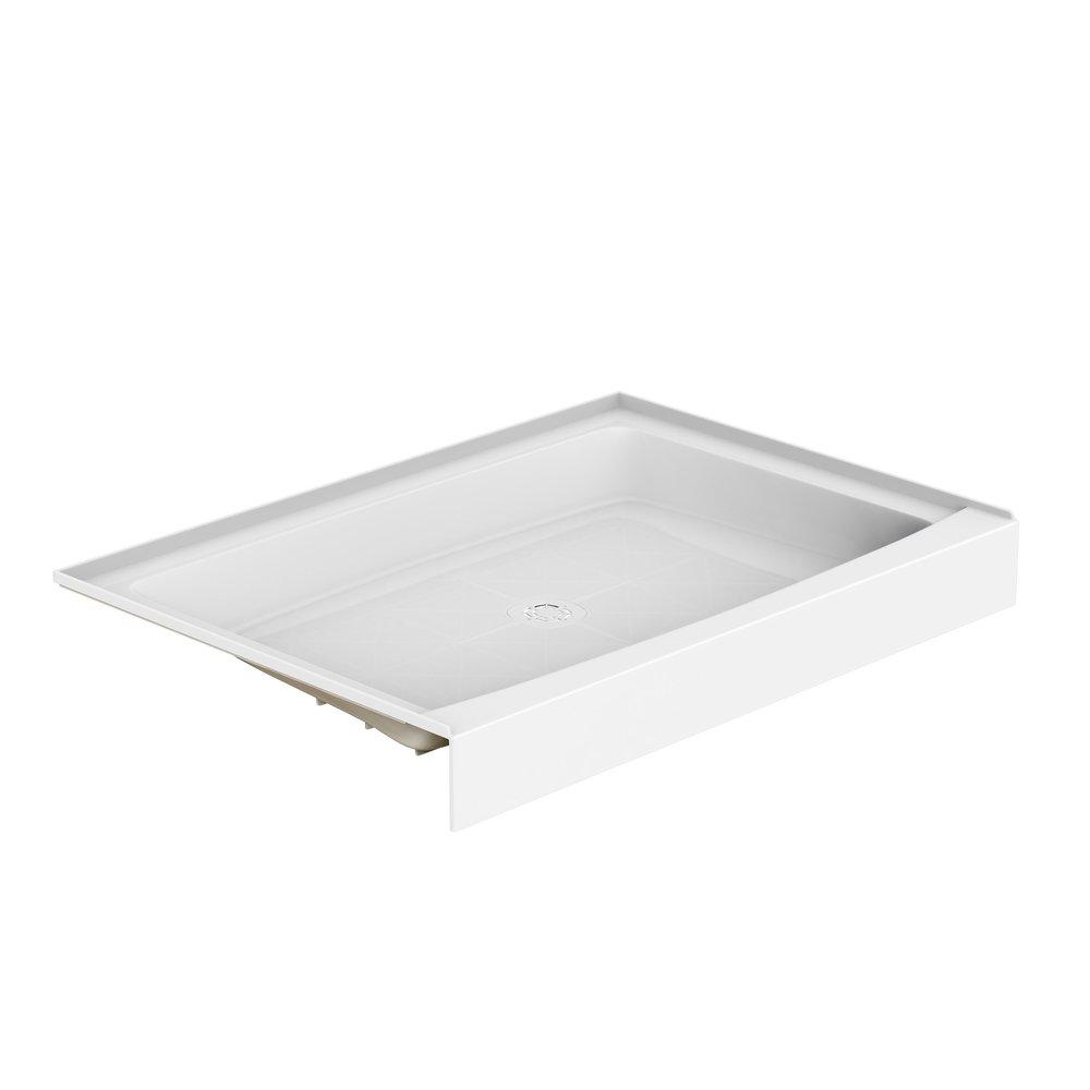 PROFLO&reg; White 34 in. Rectangle Shower Base in White 