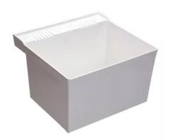 23 x 21-1/2 in. Wall Mount Laundry Sink in White