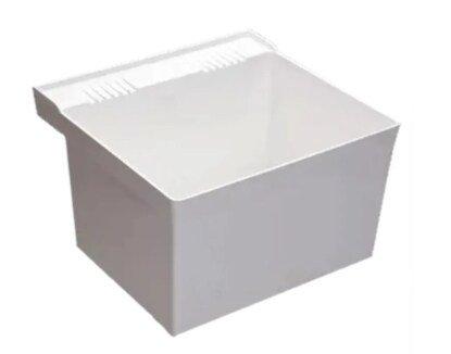 PROFLO&reg; White Single Laundry Sink 