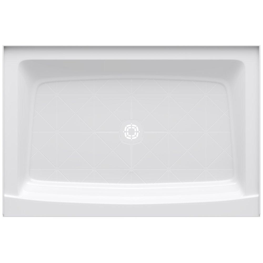 PROFLO&reg; White 32 x 32 in. Shower Floor with Strainer 
