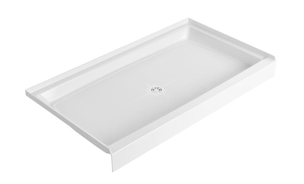 PROFLO® White 34 in. Rectangle Shower Base in White 