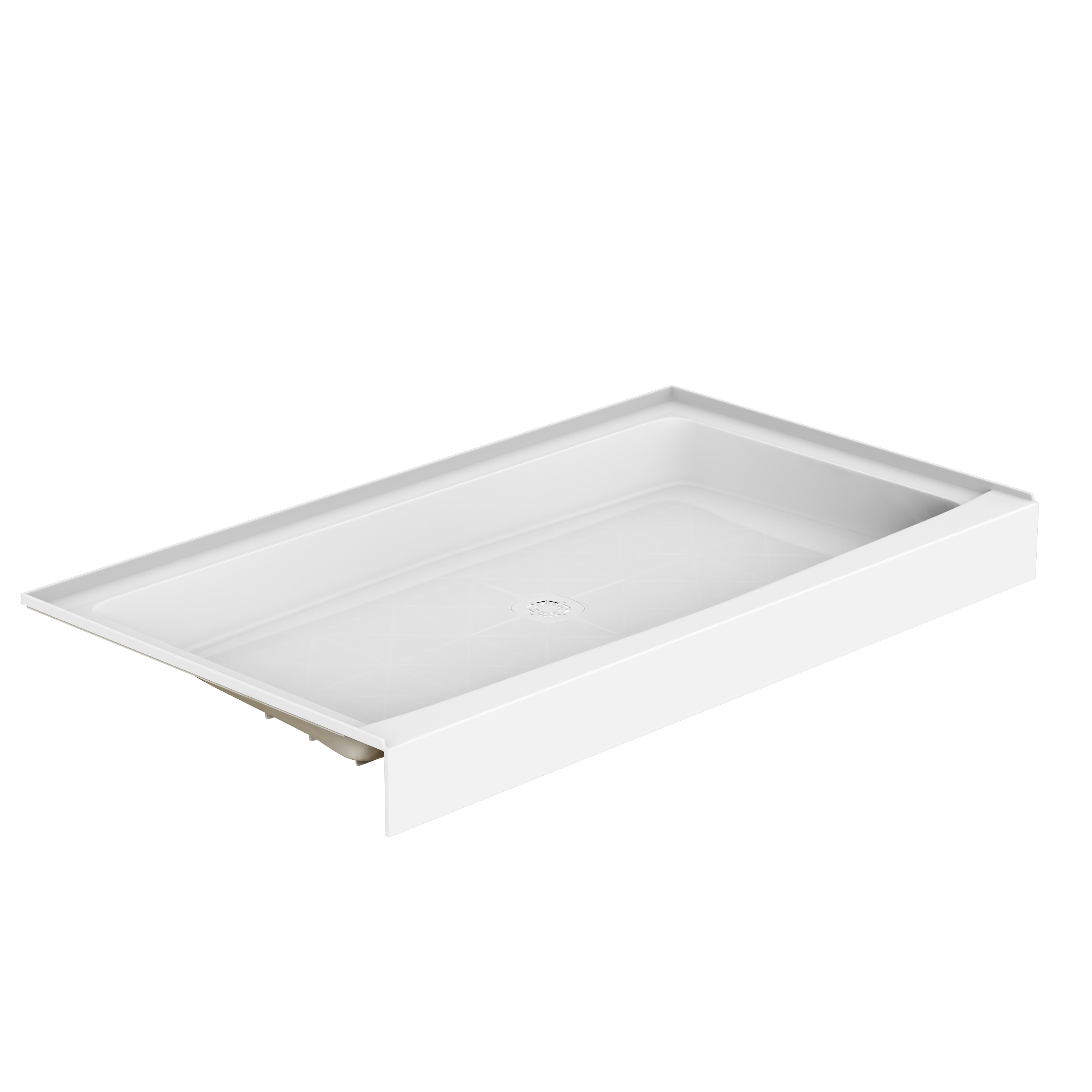 PROFLO&reg; White 34 in. Rectangle Shower Base in White 