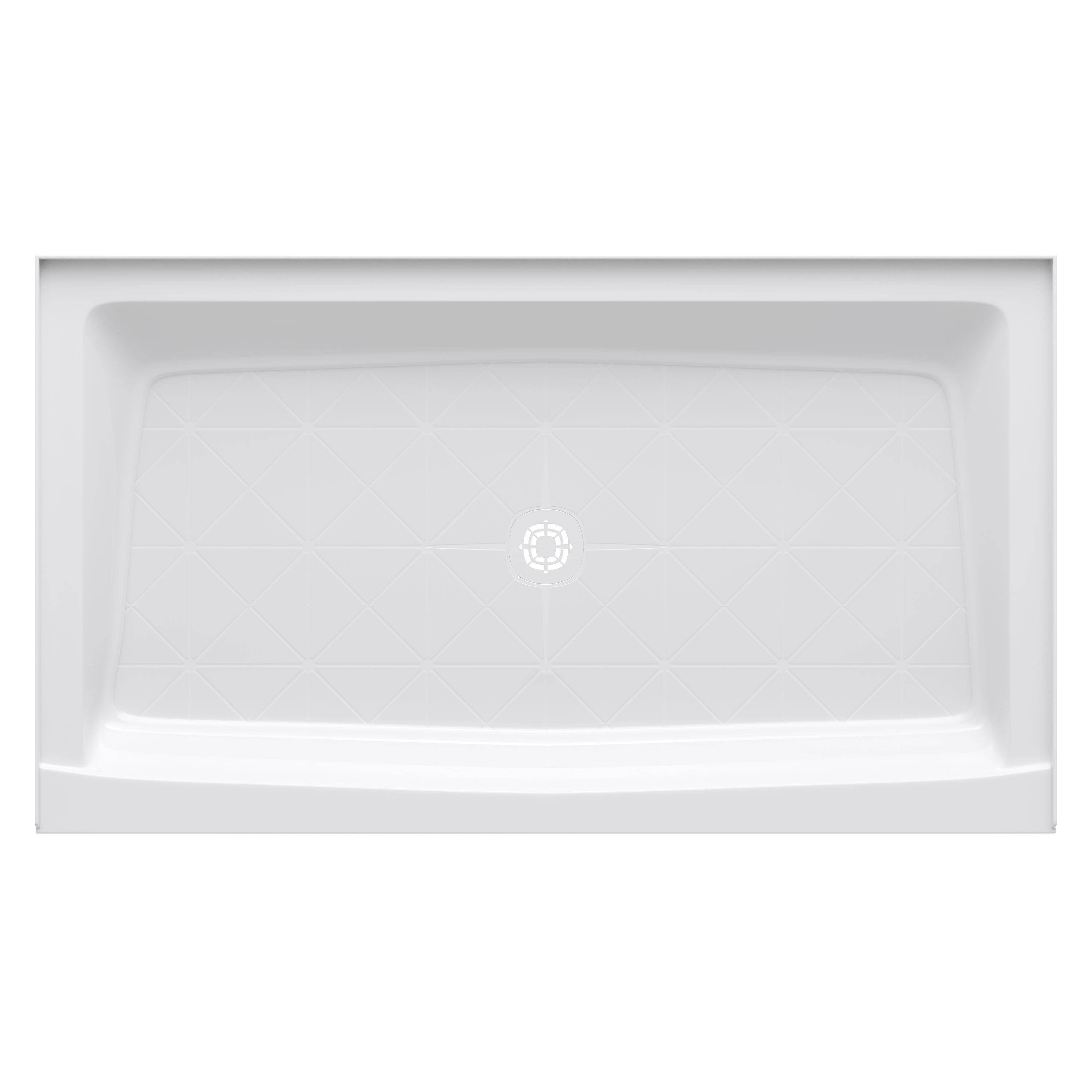 PROFLO&reg; White 34 in. Rectangle Shower Base in White 