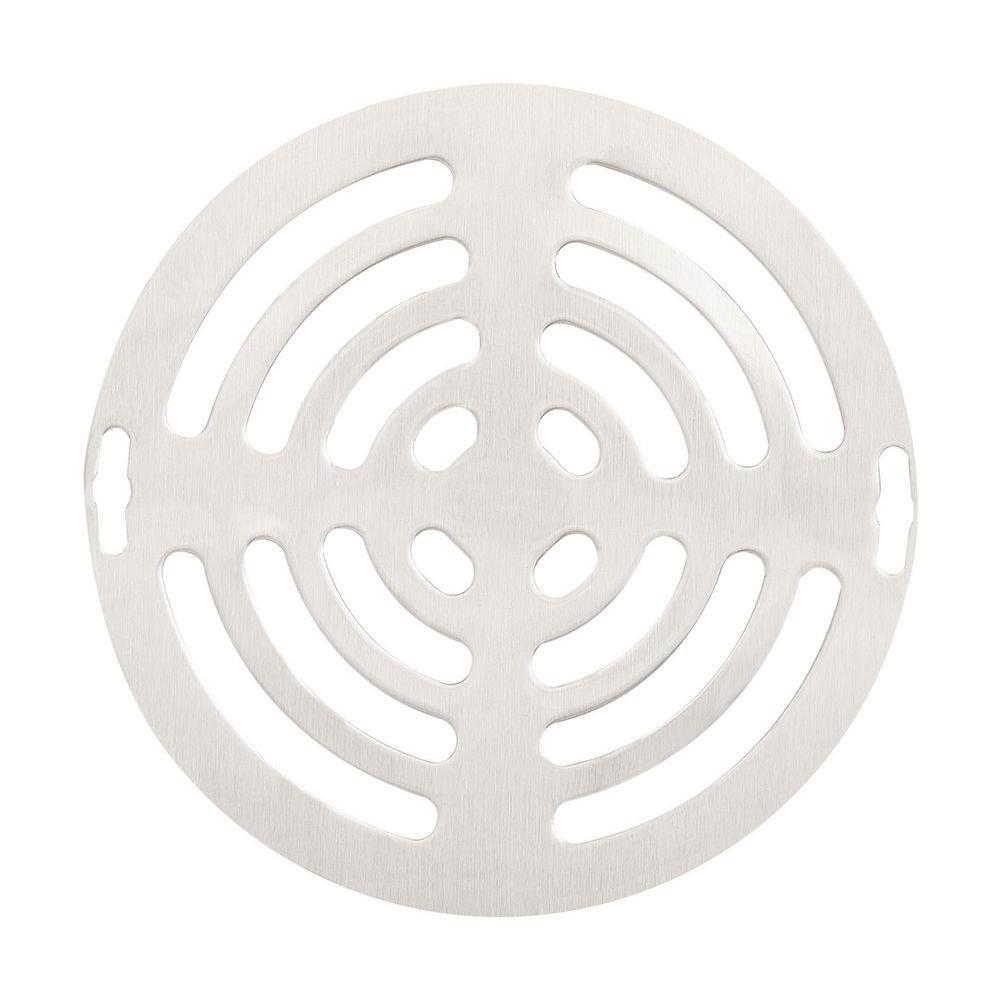PROFLO&reg; White 24 x 24 x 10 In. Mop Basin with Stainless Steel Integral Molded Drain 