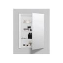 26-1/8 in. Surface Mount and Recessed Mount Medicine Cabinet in Satin Anodized Aluminum