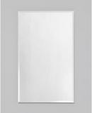 Robern Satin Anodized Aluminum 26 x 16 in. Mirror Cabinet with Door 