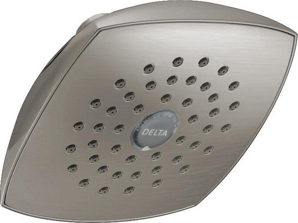 Delta Faucet Brilliance&reg; Stainless Single Function Full Showerhead 