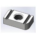 1/2 in. Carbon Steel Zinc Plated Channel Nut