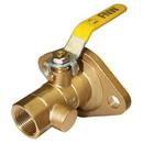 1-1/4 in Brass Full Port FPT x Flanged 600# Ball Valve